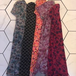 Big girl 12 lularoe dress bundle with Disney